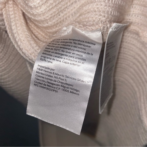 H&M 100 % wool knit sweater vest kids size 6/7 NWT - Picture 5 of 16